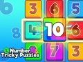 Игра Пъзели с числа  онлайн