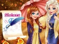 Игра Моден наръчник за есента на сестрите  онлайн