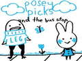 Игра Posey Picks и автобусната спирка  онлайн