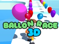 Игра Състезание с балони 3D  онлайн