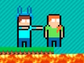 Игра Pixel битка нагоре онлайн
