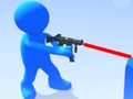 Игра Лазерен стрелец 3D  онлайн