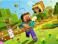 Игра Пъзел: Mine Blockman  онлайн