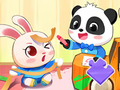 Игра Jigsaw Puzzle: Baby Panda Време за игра  онлайн