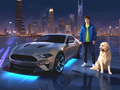 Игра Шофьор на Mustang City  онлайн