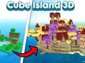 Игра Кубичен остров 3D  онлайн