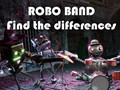 Игра Robot Band - Открийте разликите  онлайн