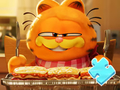 Игра Пъзел: Гарфийлд и лазаня  онлайн