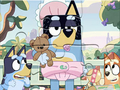 Игра Пъзел: Време за игра Bluey  онлайн