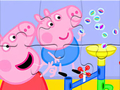 Игра Пъзел: Peppa Playtime  онлайн