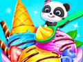 Игра Камионче за сладолед Baby Panda  онлайн