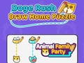 Игра Doge Rush: Нарисувай домашен пъзел  онлайн