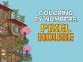 Игра Оцветяване по числа: Pixel House  онлайн