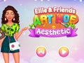 Игра Ellie & Friends Art Hoe Eesthetic онлайн