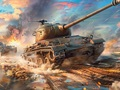 Игра Бойни танкове Огнена буря  онлайн