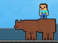 Игра Избягайте от мечката Noob  онлайн