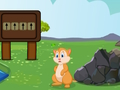 Игра Спасете катерицата от камъка  онлайн