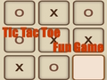 Игра Забавна игра Tic Tac Toe  онлайн