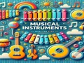 Игра Музикални инструменти  онлайн