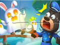 Игра Пъзел: Baby Panda Haunted Town  онлайн