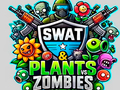 Игра SWAT & Растения срещу зомбита  онлайн