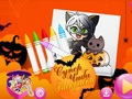 Игра Chibi Sup оцветяване  онлайн