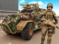 Игра Игри с коли на армията на САЩ Шофиране на камиони  онлайн