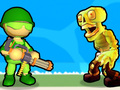 Игра Унищожаване на Stickman Zombie  онлайн