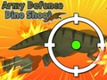 Игра Army Defense Dino Shoot  онлайн