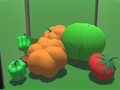 Игра 3D сливане на плодове  онлайн