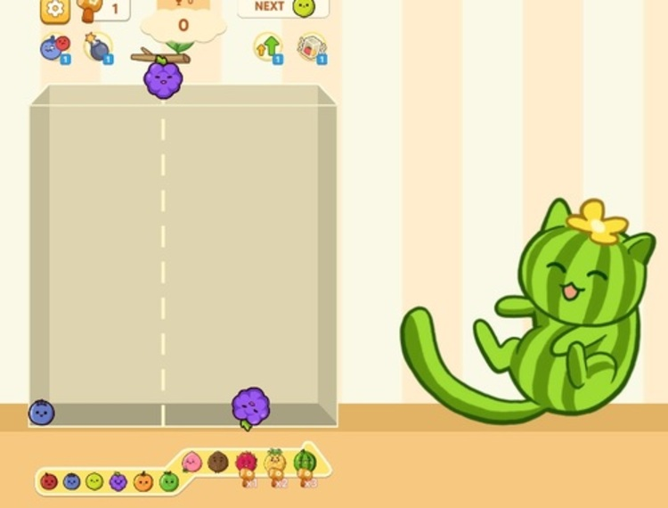 Игра Плодовата сливане сочна капка игра онлайн
