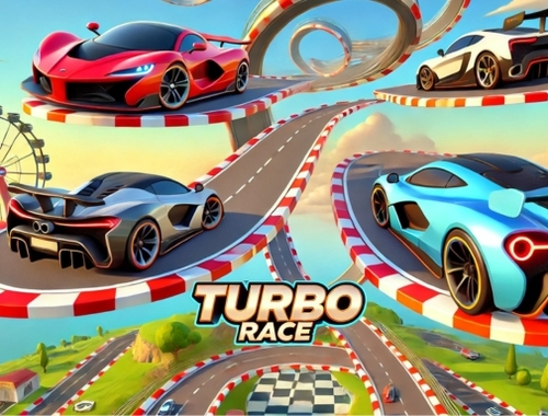 Игра Турбо състезание  онлайн