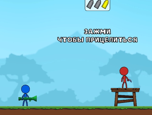 Игра Stick Boy Bazooka Ragdoll онлайн