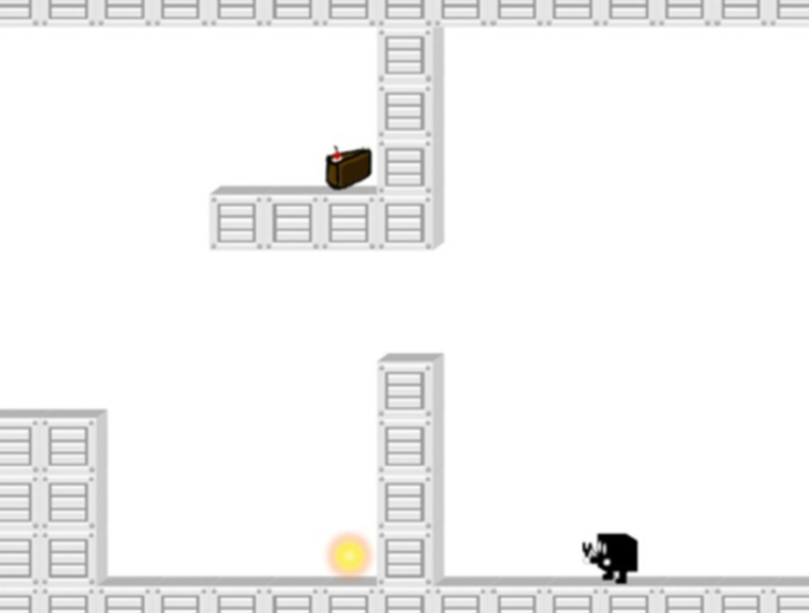 Игра Портална прашка  онлайн