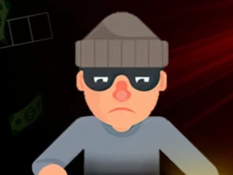 Игра Крадец Разбийте сейфа  онлайн