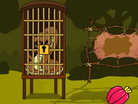 Игра Спасете гигантската змия  онлайн