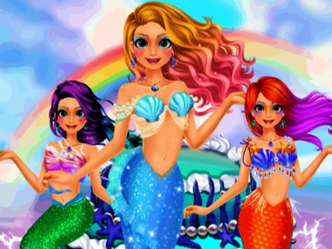 Игра Салон Magic Mermaid  онлайн
