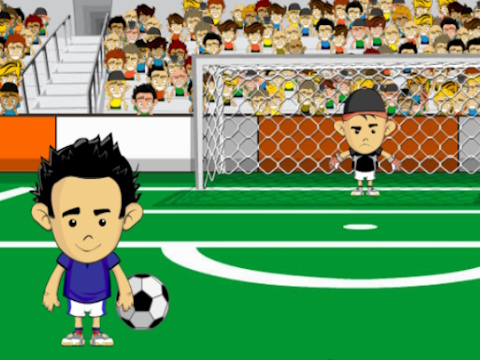 Игра Euro Freekick Frenzy онлайн