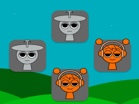 Игра Sprunki Incredibox памет онлайн