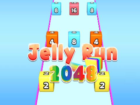 Игра Jelly Run 2048 онлайн
