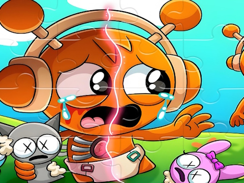 Игра Sprunki Пъзели  онлайн
