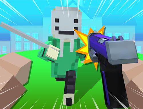 Игра Block Craft 3D училище  онлайн