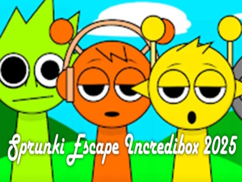 Игра Sprunki Escape Incredibox 2025 онлайн