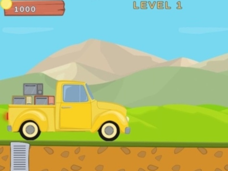 Игра Пикап шофьор  онлайн