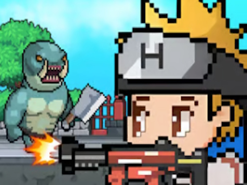 Игра Mecha изстрел Pixel RPG онлайн