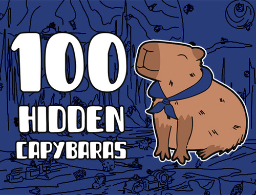 Игра 100 скрити капибари  онлайн