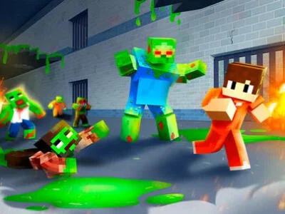 Игра Затворът Obby: Craft Escape  онлайн