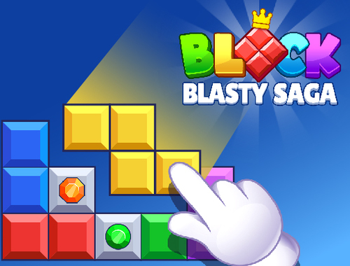 Игра Блокирайте Blasty Saga  онлайн