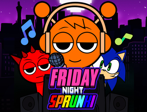 Игра Петък вечер Sprunki  онлайн