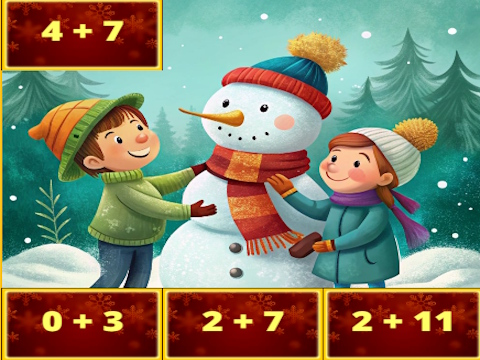 Игра Добавка Chill Math  онлайн